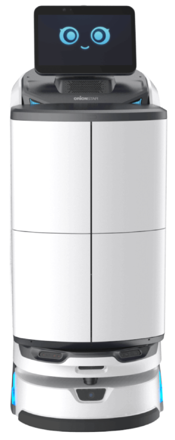 LuckiBot Pro Autodoor 次世代AI密閉配膳ロボットの製品写真