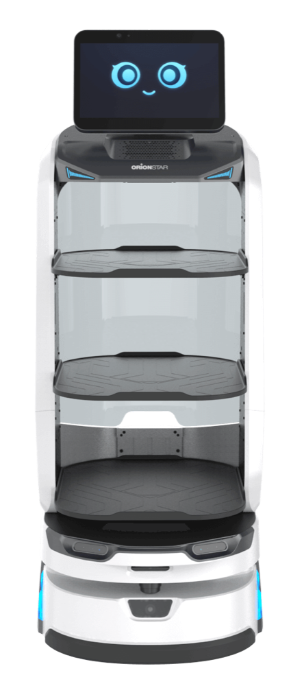 LuckiBot Pro 次世代AI配送ロボットの製品写真