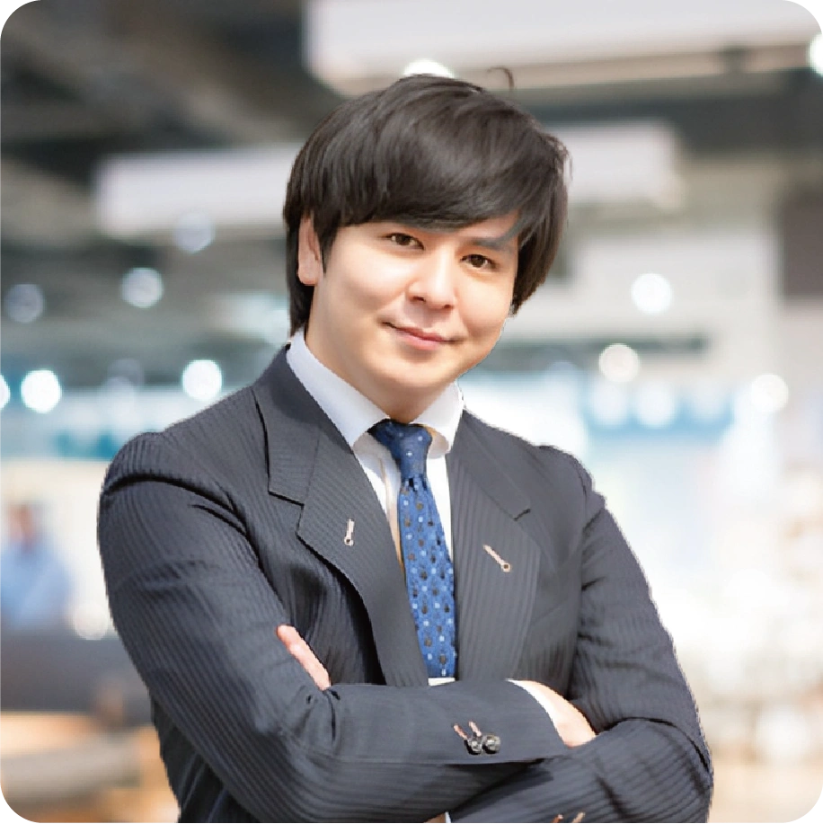 代表取締役 兼 CEO 後藤 令のポートレート写真